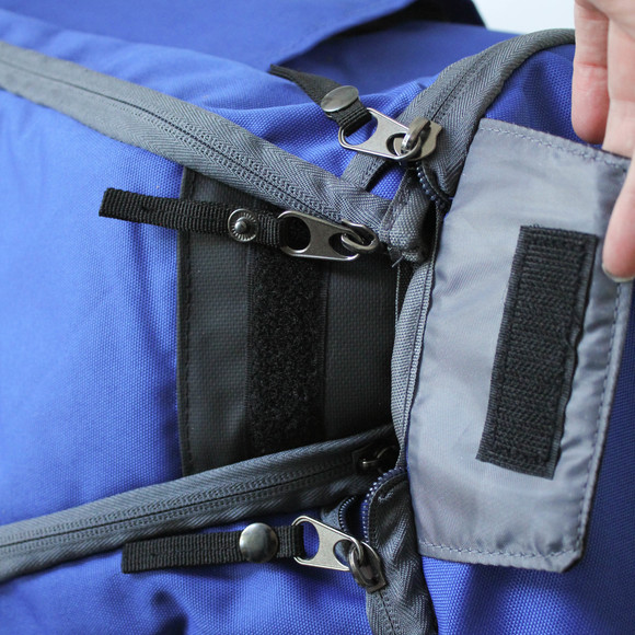 Blue Backpack Large Capacity School Bag - Picture 3 of 15